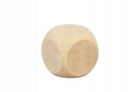 Куб деревянная кость 3 см деревянный блок