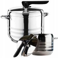 СКОРОВАРКА ДАВЛЕНИЕ ГОРШОК СТАЛЬНОЙ ГАЗ ИНДУКЦИИ 9LT