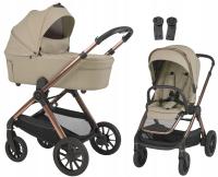 WÓZEK ESPIRO CODE 2w1 ADAPTERY TORBA FOLIA 04 Tender Green