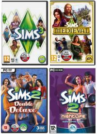 Коллекция The Sims 3 / Средневековье / 2 Double Deluxe PC 5-игр