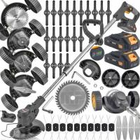 PODKASZARKA 2x akumulatorowa kosa kosiarka elektryczna trawy MP0416