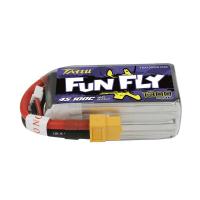 TATTU MOCNY AKUMULATOR BATERIA LIPO FUNFLY 1300MAH 14,8V 100C 4S1P