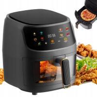 Frytkownica powietrzna 8L 1350W beztłuszczowa z elektronicznym termostatem