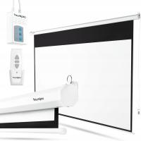 Ekran projekcyjny elektryczny ścienny 95