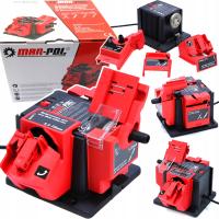 Ostrzałka WIELOFUNKCYJNA uniwersalna noży dłut 3w1 WIERTEŁ NOŻYCZEK DŁUT