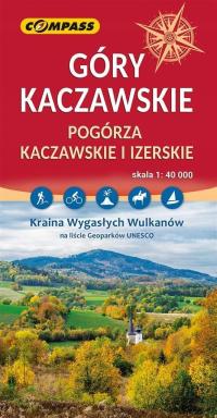 MAPA - GÓRY KACZAWSKIE 1:40 000, PRACA ZBIOROWA