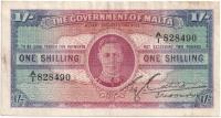 22.di.Malta, 1 Szyling 1943, P.16, St.3+