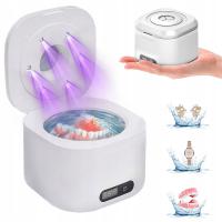 MYJKA ULTRADŹWIĘKOWA 6 LAMP UV 254NM 4 TRYBY 340ML DO PROTEZ I BIŻUTERII