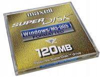DYSKIETKA MAXELL SUPERDISK 120MB 3,5