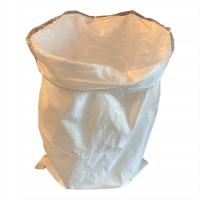 Worek 65x105 cm biały z wkładem foliowym 50sztuk