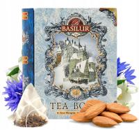 Basilur TEA BOOK VOL. I herbata czarna JAŚMIN MIGDAŁY 5 piramidek - KSIĄŻKA