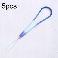 5pcs Silicone Cell Phone Lanyard U Disk Strap Winter Snow