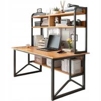 КОМПЬЮТЕРНЫЙ СТОЛ ТЕМНЫЙ БУК ПОД НОУТБУК ИГРОВОЙ СТОЛ СОВРЕМЕННЫЙ 120 СМ