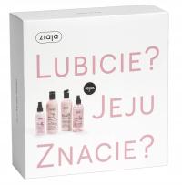 ZESTAW ZIAJA JEJU RÓŻOWA żel pod prysznic + szampon + odżywka + mgiełka