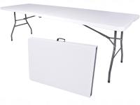 Туристический банкетный стол кейтеринг складной в чемодан сад 240 см