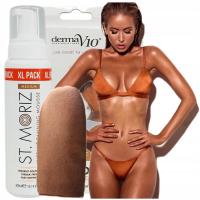 ST MORIZ Mus Samoopalający DUŻY samoopalacz pianka 300ml + RĘKAWICA