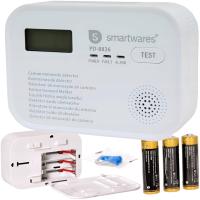 CZUJNIK TLENKU WĘGLA Z BATERIĄ ATEST CE SMARTWARES czujnik czadu na PREZENT