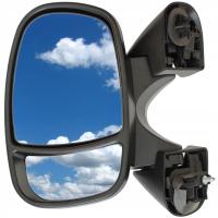 Lusterko zewnętrzne M MODECAR lewe czarne podgrzewane elektryczne