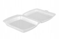 Пенополистирол контейнеры Menubox воскресенье 125 шт 246x416x39mm Белый Белый