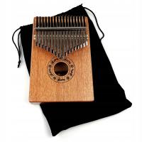 ДЕРЕВЯННЫЙ КАЛИМБА ПОРТАТИВНЫЙ ПИАНИНО 17 КЛАВИШ
