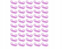 100x зубная щетка одноразовые для ногтей пыли пылеуловитель розовый