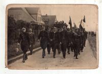 STRAŻ POŻARNA PRL - Defilada - ok1950