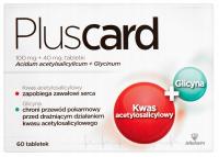 Pluscard, 60 таблеток ацетилсалициловая кислота антикоагулянтный препарат