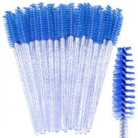 Lewer - Nylon Eyelash Brush Blue 50 pcs