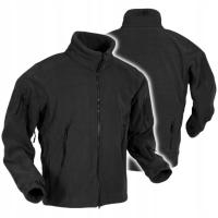 Camo Hooper Ciepła Bluza Polar'owa 390gr Black Czarny polar militarny