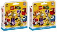 2x LEGO 71410 Super Mario 71410 Zestawy postaci seria 5 Mario Bross