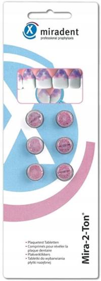 MIRADENT MIRA-2 TONE TABLETKI WYBARWIAJĄCE 6 szt.