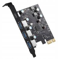 Karta adapter PCIe 2X na USB C 3.1 Gen2 10Gbps