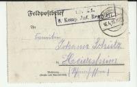 204/ Feldpost 1918