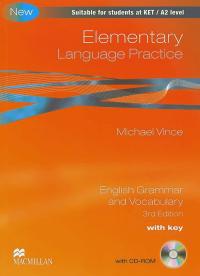 Elementary Language Practice 3ed книга ученика с ключом CD-Rom