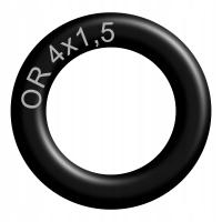 Уплотнительное кольцо 4x1. 5 NBR70 резиновое маслостойкое (1 шт.)