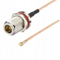 Pigtail UFL wtyk/ N gniazdo CH RG178 50cm