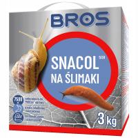 DUŻY SNACOL 3KG mocna formuła 5GB niebieskie granulki na ślimaki