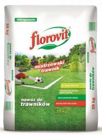 Nawóz do trawnika z mchem antymech mistrzowski trawnik Florovit 25 kg
