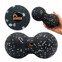 Двойной массажный мяч ролик duoball лакросс EPP Majestic Спорт 16x8 см