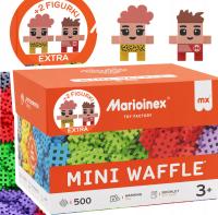 Klocki Wafle Mini Marioinex 502 el. w tym 2 figurki, 3 lata+ na prezent