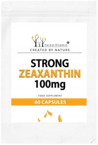 Forest Vitamin Zeaksantyna 100 mg MOCNA WZROK OCZY 60 kapsułek