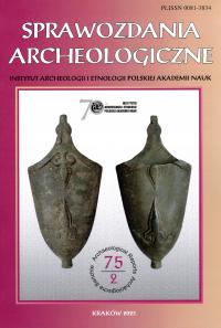 Sprawozdania Archeologiczne 75/2 2023