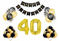 Набор воздушных шаров на 40 день рождения украшения конфетти