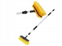 SZCZOTKA TELESKOPOWA TIR BUS MYJKA 95-165 cm DO MYCIA SAMOCHODU AUTA PANELI