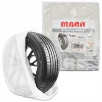 Worki na opony 4 szt. białe MAAN
