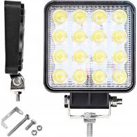 РАБОЧАЯ ЛАМПА 16 LED ГАЛОГЕН 48W ПРОЖЕКТОР 12V 24V LED IP67