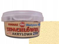 SZPACHLÓWKA AKRYLOWA ELASTYCZNA KONMAS 250g ŚWIERK