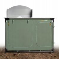 ICOM зеленый отдельно стоящий шкаф 121 см x 0 см