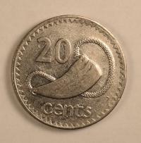 Fidżi 20 centów 1992