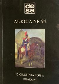 Desa Aukcja Nr 94 12 grudnia 2009 r.